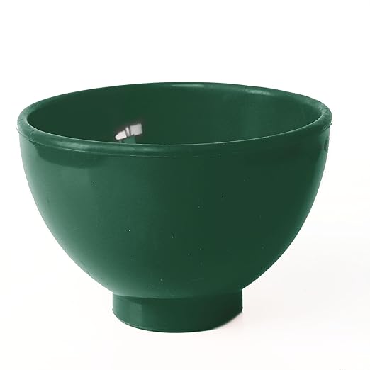 LA MIERE Autoclavable 2mins Heat at 135°C (275°F), Silicone Flexible Dental Mixing Bowl, Mixing Plasters- Medium 4“ (d) x 3" (h) 240 ml/cc, 8oz