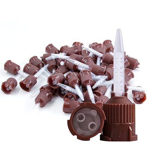 LA MIERE 100pcs Dental Impression Mixing Tips
