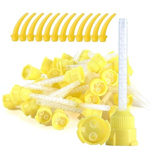 LA MIERE 100pcs Dental Impression Mixing Tips