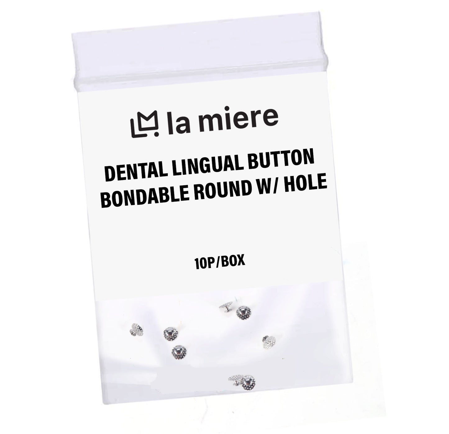 Dental Orthodontic Lingual Button Bondable 10P/Bag