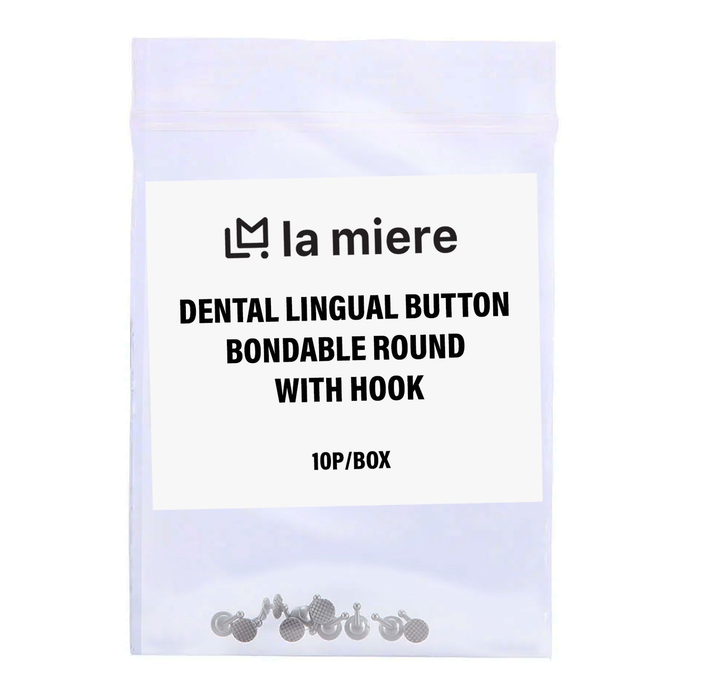 Dental Orthodontic Lingual Button Bondable 10P/Bag