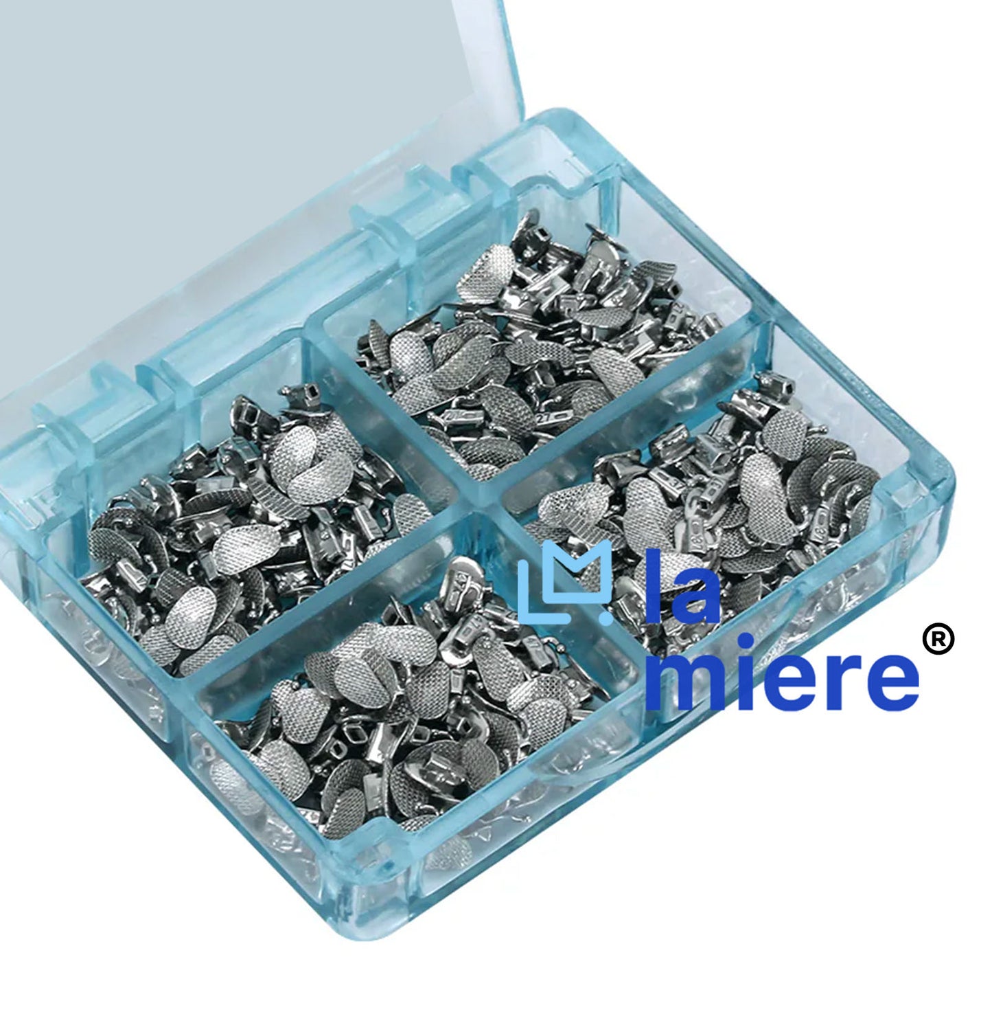 1st, 2nd,  Molar Bondable ROTH .022 Non-Conv Stainless Steel Laser Mark Assorted Quadrants(UR UL LL & LR)