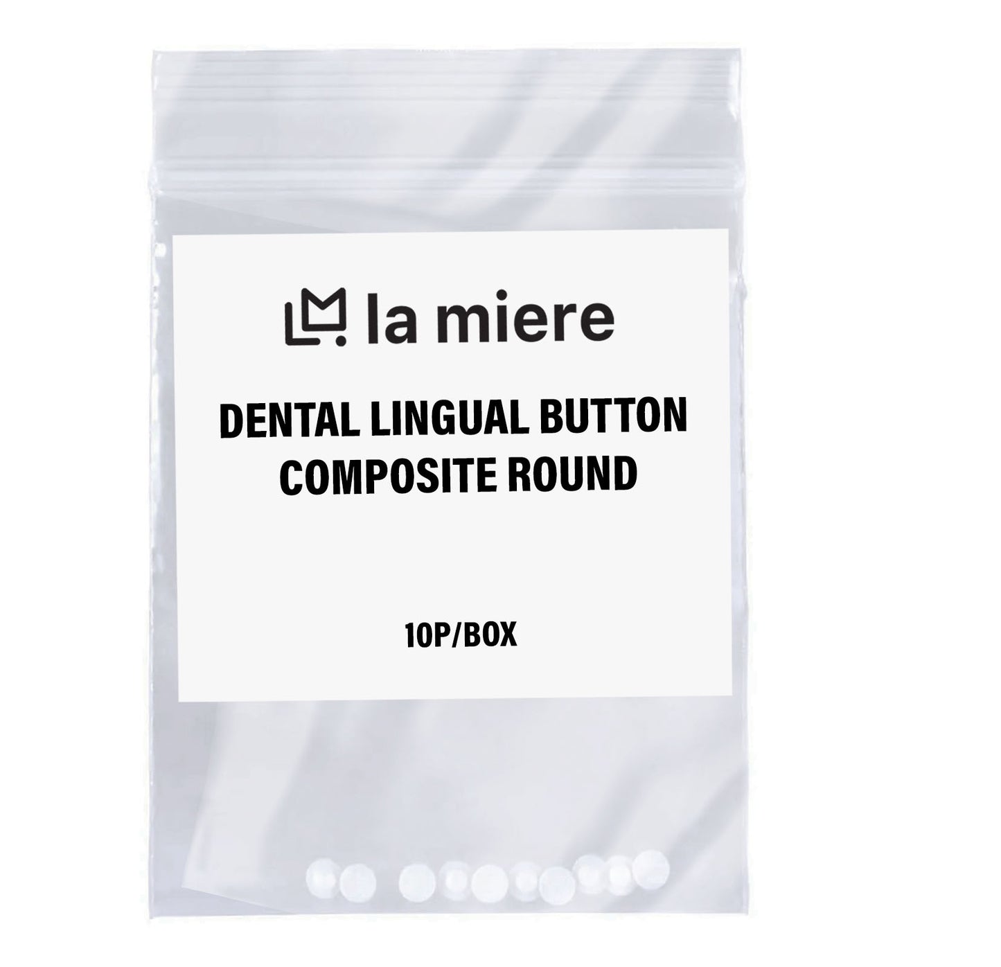 Dental Orthodontic Lingual Button Bondable 10P/Bag