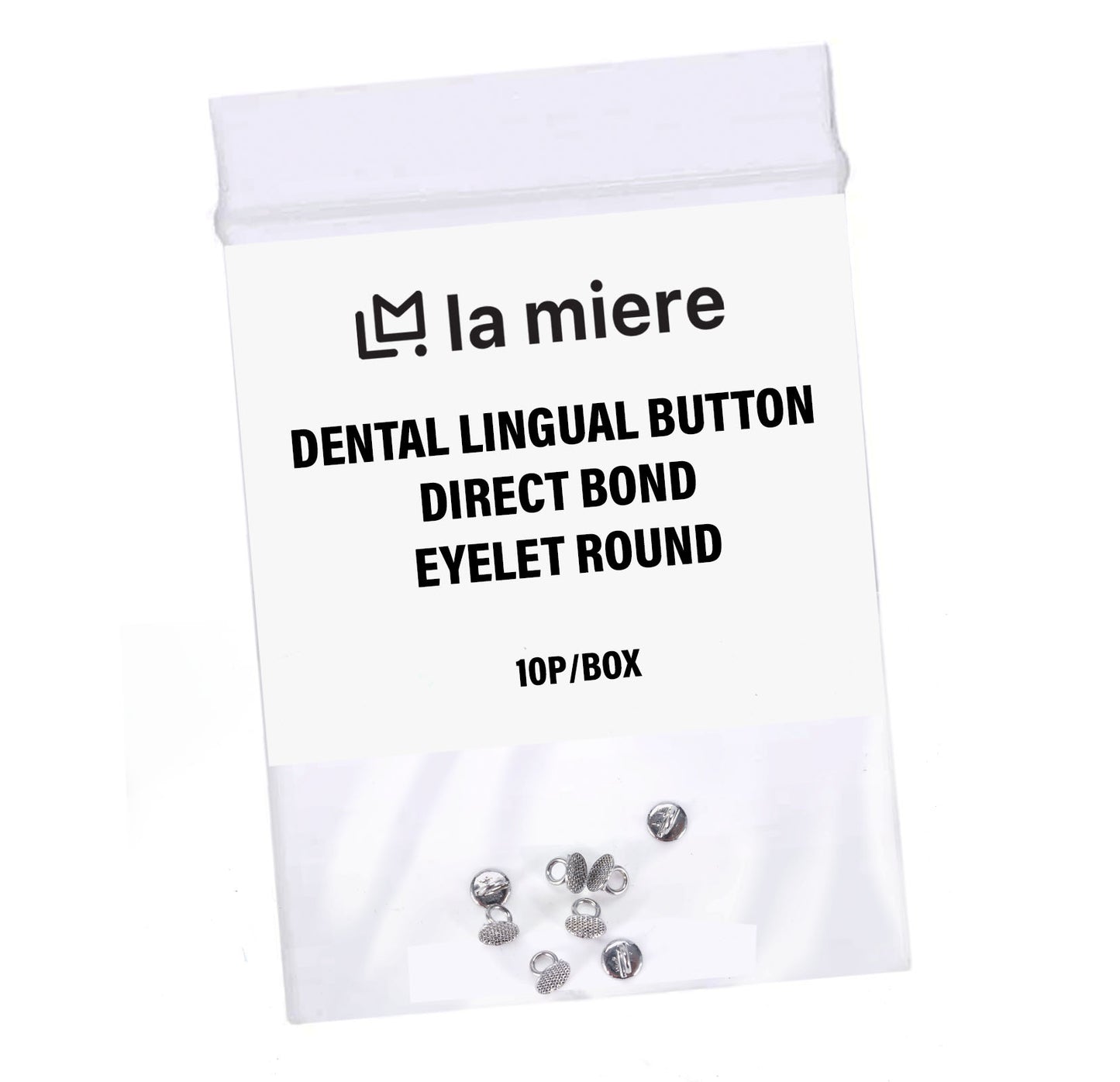 Dental Orthodontic Lingual Button Bondable 10P/Bag
