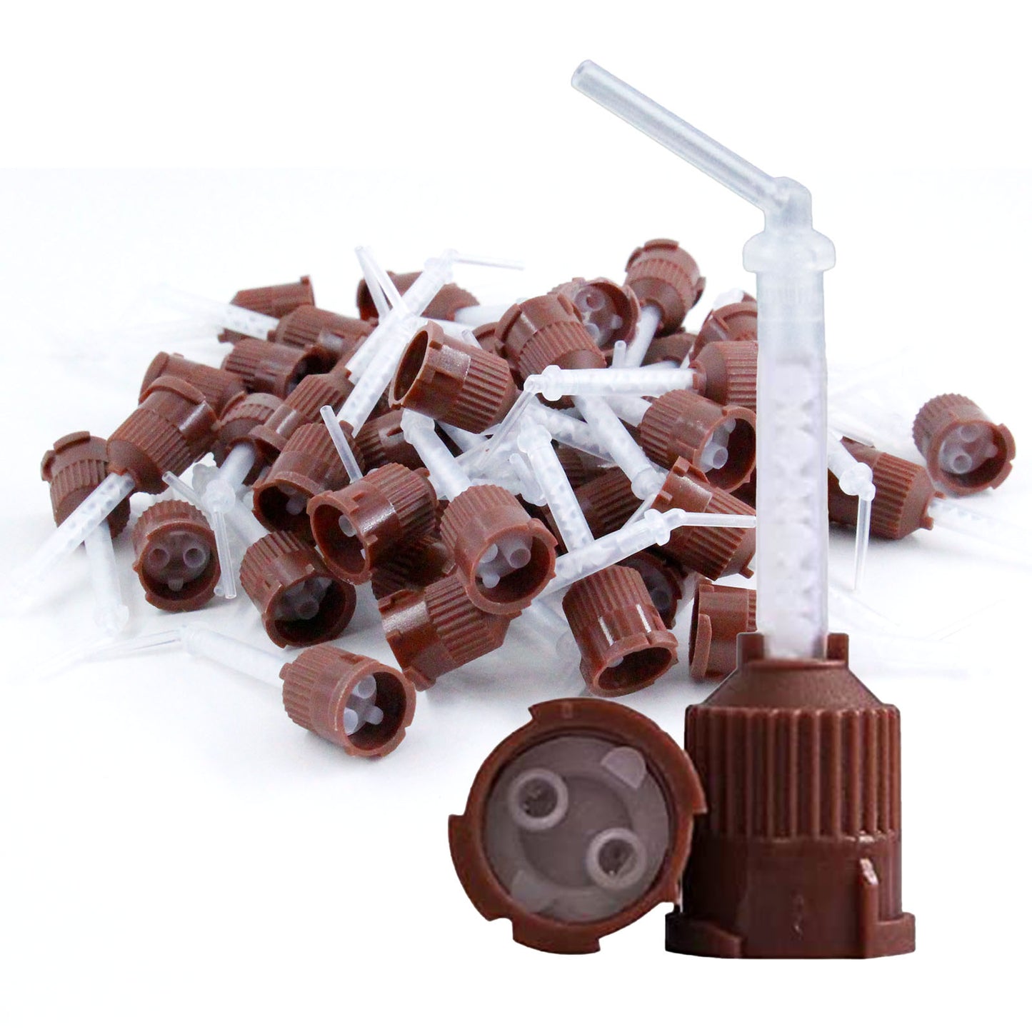 LA MIERE 50 Pcs High Performance Impression Mixing Tips,  Compatible with Impression Material Dispenser Systems