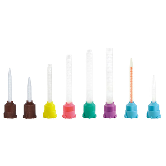 LA MIERE 50 Pcs High Performance Impression Mixing Tips,  Compatible with Impression Material Dispenser Systems