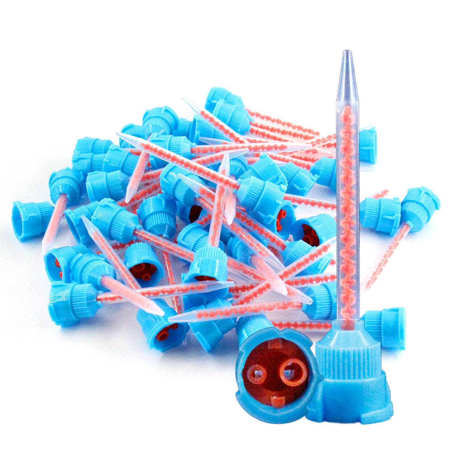 LA MIERE 50 Pcs High Performance Impression Mixing Tips,  Compatible with Impression Material Dispenser Systems